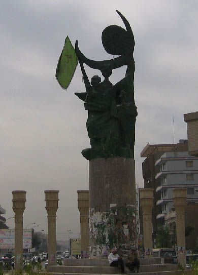 Statue in Firdaus Square